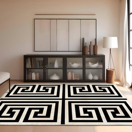 Conceptum Els2238 Alfombra de Pasillo Multicolor 100 x 300 cm